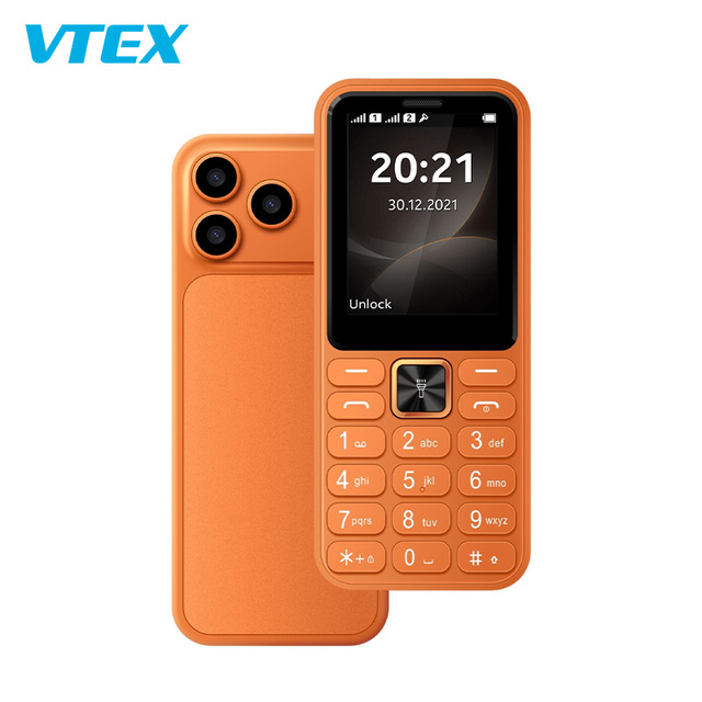 1.77 Inch 2.4 Inch Feature Phone SC6531E 32MB Memory Dual Mini SIM MP3 MP4 Recording Speaker Torch 2G Cell Phone for Seniors