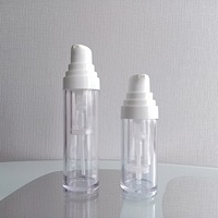 En stock bouteille de mélange d'huile de poudre à double chambre mélange deux-en-un avec pompe séparation de la poudre d'eau poudre lyophilisée
