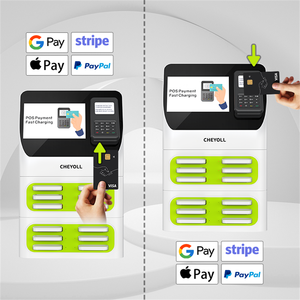 Banco de Energía Portátil Compartido con NFC para Tarjetas de Crédito, Estación de Carga de 12 Ranuras, Máquina Expendedora POS, Batería de Polímero de Litio de 5000 mAh - Product Image 2