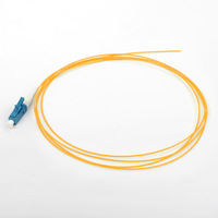 10pcs Per Bag 0.9mm 2.0mm 9/125 Sm Simplex Lc Upc/pc 1meter Tight Buffer Fiber Optic Pigtail Optical Fiber Patch Cored