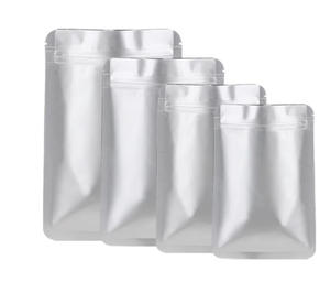 High Quality Thickened Tea Packaging Large Food Tin Foil Paper Light Shielding Dog Food Sealing <b>Bag</b> Rounded Aluminum Foil <b>Bag</b> - Product Image 1