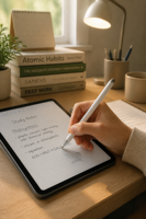 Pena Stylus Tanpa Baterai, Pena Sentuh Tulisan Halus dengan Ujung Ganda Disc & Mesh, Tablet Universal iPad Android, OEM Grosir
