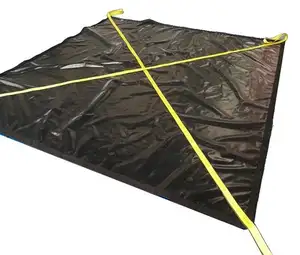 8 Point Snow Lifting Tarps For Winter Construction Job sites Snow Removal Tarps