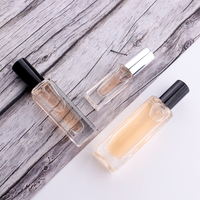 Flacon de parfum rechargeable en verre avec logo personnalisé, 5 ml, 14 ml, 35 ml, avec impression sérigraphique et vaporisateur à pompe