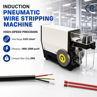 Machine à dénuder les fils semi-automatique pneumatique à induction de précision TR-2015C, portable, pour câbles de 0,03 à 2 mm²