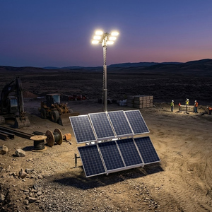 Remorque solaire hors réseau robuste pour panneaux solaires, idéale pour les chantiers extérieurs - Product Image 2