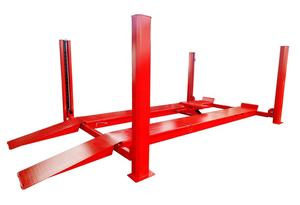 Charge lourde grand <span class=keywords><strong>pont</strong></span> élévateur de voiture automatique à 4 pôles alignement de roue combo hydraulique de garage utilisé avec l'élévateur de voiture à quatre poteaux - Product Image 6