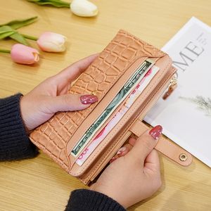 2024 New Long Women's Wallet Female Purses Cute Card Holder Wallets PU Leather <b>Clutch</b> Money Bag Pu Leather Student Short Wallet - Product Image 3