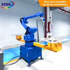 Robot industriel robuste à 6 axes, moteur servo AC, charge utile de 6 kg, bras long de 1850 mm, portée de travail de 360°, protection IP65 pour - Product Image 4