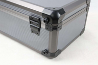 Boîte à outils en alliage d'aluminium Lucky, valise pour instruments, résistante aux chocs, étui de sécurité, étui pour appareil photo avec mousse