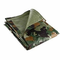 Bâche de camouflage robuste et isolante 10' x 20' pour la chasse en extérieur, imperméable en PE