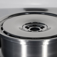 Jantes SRD personnalisées 5x114.3 argentées de 15 à 30 pouces, jantes en aluminium forgé polies pour Mercedes Lincoln