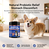 Vente en gros de friandises molles probiotiques pour chiens, formule naturelle, soutien à la santé digestive, soulagement des inconforts gastriques, riches en protéines
