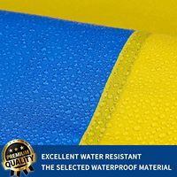Drapeau suédois en nylon aux couleurs vives, résistant à la décoloration, drapeau national suédois, bannière de décoration extérieure pour jardin et maison, cadeau