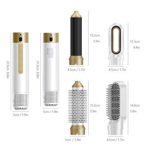 Cepillo de Aire Caliente 5 en 1 de Alta Velocidad con Motor DC, Herramienta Profesional Multifuncional para Peinar el Cabello, 220V - Product Image 1