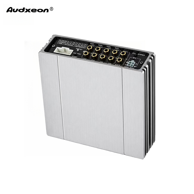 8 Channel Car DSP Processor 4 Channel Digital Amplifier Max 4x50W + 2x30W 31-Band-EQ Factory Car Stereo Audio 12V Factory