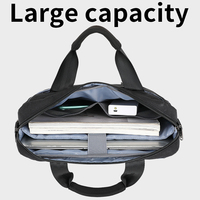Sacoche de conférence professionnelle CoolBELL personnalisable avec logo, grande capacité, étanche, pour ordinateur portable 13-15 pouces, pour homme