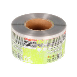 Logo tùy chỉnh in ấn nhãn cuộn trong suốt không thấm nước dính Bopp phai kháng Sticker bao bì - Product Image 2