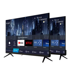 Televisor Inteligente LED LCD de Fábrica, Televisor Android de 50 Pulgadas, Televisor Inteligente 4K de <span class=keywords><strong>40</strong></span>, 43, 50, 55 Pulgadas, Televisor de Pantalla Plana Económico en Venta - Product Image 1
