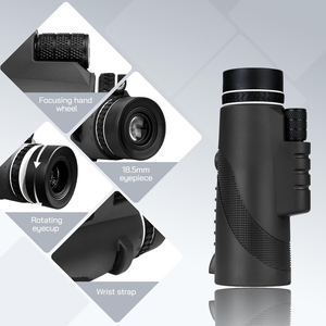 HD 16x52 FMC quang học BAK4 lăng kính ánh sáng yếu tầm nhìn ban đêm Kính viễn vọng một mắt cho cắm trại ngoài trời âm nhạc buổi hòa nhạc Kính thiên văn di động - Product Image 5