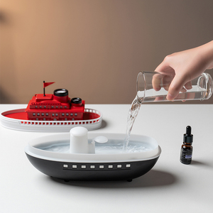 Nuovo arrivo 300ml umidificatore ad ultrasuoni con nebbia fredda USB diffusore elettrico per aromaterapia per grandi stanze <span class=keywords><strong>e</strong></span> automobili - Product Image 3