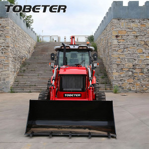 Tobeter WZ40-28 4 bánh xe ổ đĩa Mini backhoe loader nhỏ gọn lật cho nhỏ kho xây dựng san lấp mặt bằng - Product Image 5