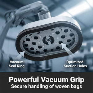 Ventosa Neumática Elíptica Integrada para Brazo Robótico, Ventosa de Esponja de Alta Succión para Chapa Metálica Industrial - Product Image 5