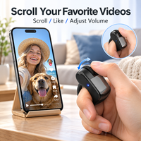 Souris sans fil avec pavé tactile, contrôle au doigt, récepteur USB pour Mac, Windows, ordinateur portable, smartphone