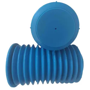 Professional Manufacturer Molded Silicone Cover Rubber Bellows Custom Molded Flexible Bellows