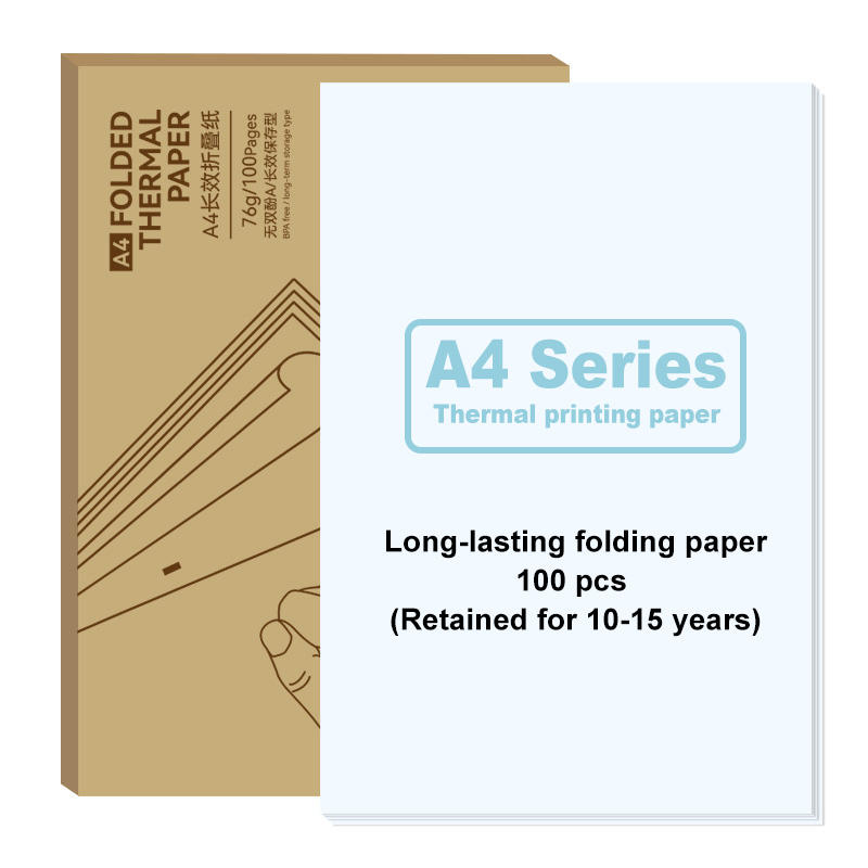 Papier pliant longue durée (rétention 10-15 ans) 100pcs