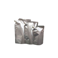 Pochette OEM pour boisson gel énergétique, pièces, emballage à bec, en aluminium, impression à personnaliser, pour régime, boisson de sport