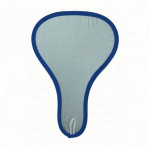 Polyester Foldable Hand Fan <b>Folding</b> Pocket Fan With Customized Logo - Product Image 3