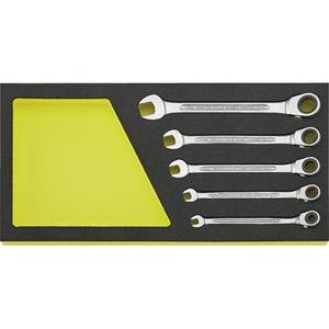 STAHLWILLE - 96830653 1/4-Jeu de clés à cliquet combinées 9/16 ''(5 pièces) -EAN 4018754344857 AUTRES ENSEMBLES D'OUTILS - Product Image 1