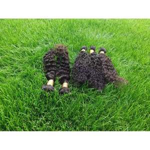 Twist Braided and <strong>Dreadlock</strong> ExtensionsTexture Wholesale Price Raw Deep Wave Hair Bulk Human Hair for - Product Image 1