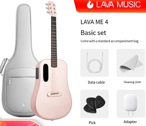 Nueva Guitarra Acústica Inteligente Huo <span class=keywords><strong>LAVA</strong></span> ME 4 de Fibra de Carbono, 6 Cuerdas, Afinación Open Gear, para Principiantes, Hombres y Mujeres - Product Image 4