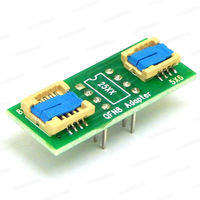Adaptador DFN8 QFN8 a DIP8 2 en 1 8x6mm 6x5mm para programador de BIOS IC RT809H