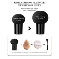 O'CHEAL All-in-One Mushroom Air Cushion BB Cream Pressed Powder - Melembapkan, Tahan Lama, Mencerahkan, Menutup Noda, Mencerahkan, dan Membentuk Wajah