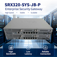 Nouveau routeur VPN d'entreprise 8 ports Gigabit Ethernet 2 SFP pour bureau distant, routeur réseau Gigabit SRX320-SYS-JB-P