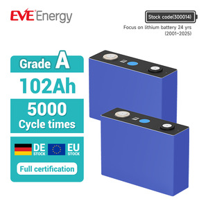 EVE LF100LA 3.2V 100AH lifepo4 <span class=keywords><strong>batteria</strong></span> <span class=keywords><strong>26650</strong></span> lifepo4 <span class=keywords><strong>batteria</strong></span> smart bms lifepo4 <span class=keywords><strong>batteria</strong></span> al litio - Product Image 1