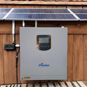 โปรสตาร์ 1.5 กิโลวัตต์ ระบบไฮบริดพลังงานแสงอาทิตย์แบบออฟกริด 12V 24V คลื่นไซน์บริสุทธิ์ พร้อมตัวควบคุม MPPT เฟสเดียว รับประกัน 1 ปี - Product Image 1