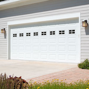 <span class=keywords><strong>Porte</strong></span> <span class=keywords><strong>de</strong></span> <span class=keywords><strong>garage</strong></span> <span class=keywords><strong>sectionnelle</strong></span> <span class=keywords><strong>de</strong></span> style européen 7x16, couleur blanc inoxydable, acier galvanisé, <span class=keywords><strong>porte</strong></span> <span class=keywords><strong>de</strong></span> <span class=keywords><strong>garage</strong></span> robuste - Product Image 4