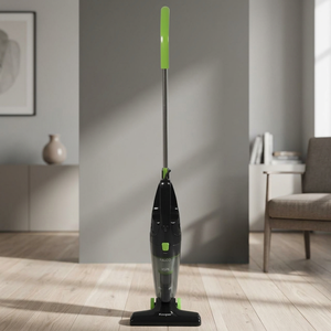 Aspirapolvere Ciclonico 2-in-1 Falco 600W, Aspirazione 14 KPa, Serbatoio 0,8L, Cavo 5m, Nero con Inserti Verdi, Nuovo - Product Image 3