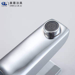 Grifo de Lavabo Chenlu, Monomando, con Núcleo de Cobre, Montaje en Encimera, Mezclador de Agua Fría y Caliente - Product Image 5