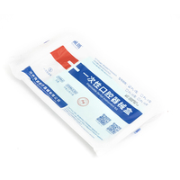 Kit d'instruments dentaires jetables stériles pour examen buccal avec miroir buccal, sonde et pinces pour clinique dentaire