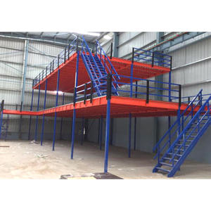 Sistem Lantai Mezzanine Baja Tugas Berat yang Dapat Disesuaikan |   Platform Penyimpanan Gudang Bertingkat untuk Penggunaan Industri - Product Image 6