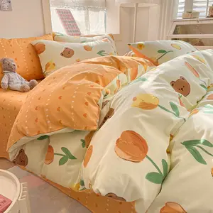 Set di biancheria da letto King Size in cotone di alta qualità da 400 fili per bambini
