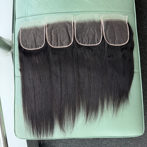 ผมมนุษย์แท้แบบไม่ผ่านกระบวนการ  แผ่นปิดผม HD Lace Closure ขนาด 5x5 6x6 13x4  แบบ Remy  พร้อมแผ่นปิดด้านหน้า  จัดเรียงเส้นผมเรียบเนียนด้วยเคราติน - Product Image 4