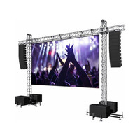 Écran LED de location intérieur/extérieur IP65 à épissure sans soudure P3.91, graphiques couleur, vidéo géante pour scène et arrière-plan de magasin de détail