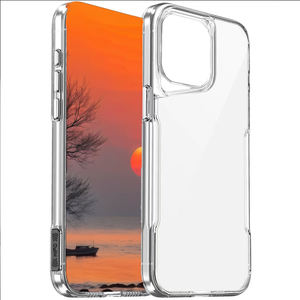 Gscase เคสโทรศัพท์มือถือแบบใส TPU อะคริลิครูป2.0มม. ป้องกันรอยขีดข่วนเคสฝาหลังสำหรับ <span class=keywords><strong>iPhone</strong></span> 16 <span class=keywords><strong>Pro</strong></span> <span class=keywords><strong>Max</strong></span> PLUS - Product Image 6