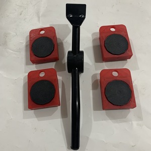 Đồ Nội Thất Di Chuyển Giao Vận Chuyển Công Cụ Thiết Lập 4 Mover Con Lăn + 1 Bánh Xe Thanh Nhiệm Vụ Nặng Nề Đồ Nội Thất Nâng Lên Nâng Đồ Nội Thất Trợ Giúp - Product Image 5